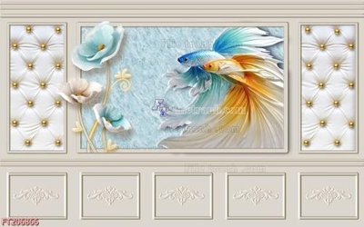 Chi tiết file ảnh File in tranh tường 3D FT206866 sắc nét