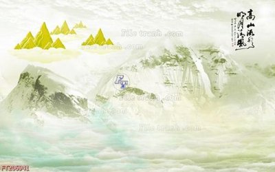 Download file File in tranh tường 3D FT206941 (chất lượng in ấn)