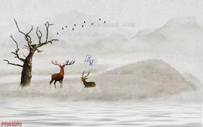 File tranh in mica File in tranh tường 3D FT206972 (độ phân giải cao)