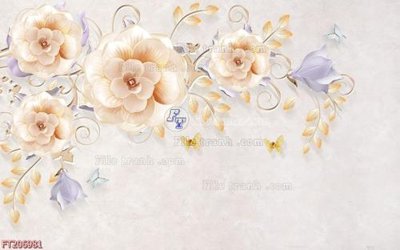 File tranh gốc File in tranh tường 3D FT206981 (sắc nét từng chi tiết)
