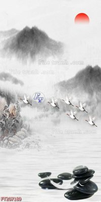 File tranh File in tranh tường 3D FT207189 (bản gốc) in canvas