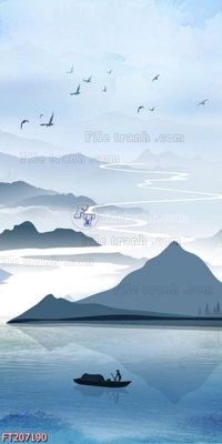 Download file gốc File in tranh tường 3D FT207190 (in mica) trang trí