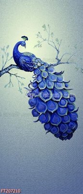 File tranh File in tranh tường 3D FT207210 (gốc) in vải canvas