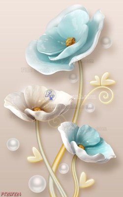 Tải file gốc File in tranh tường 3D FT207224 (để in lụa)