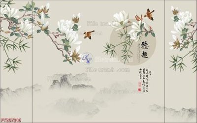 File PSD File in tranh tường 3D FT207246 (nguyên gốc) chất lượng cao