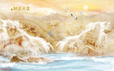 File gốc File in tranh tường 3D FT207279 (in ấn) màu sắc trung thực