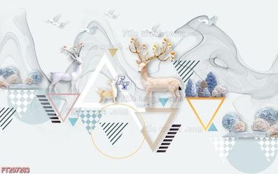 Tải file File in tranh tường 3D FT207283 (gốc) làm file tranh quảng cáo