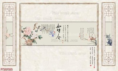 File in trần File in tranh tường 3D FT207293 (file gốc) xuyên sáng