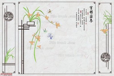 Hình ảnh file gốc in trần nhà File in tranh tường 3D FT207296