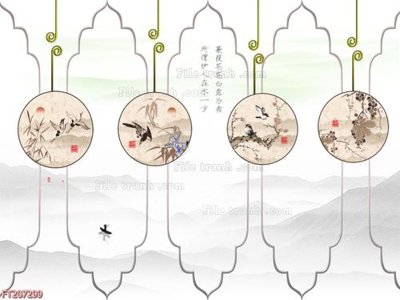 File ảnh File in tranh tường 3D FT207299 (gốc) cho trang trí nội thất