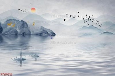 Tải file File in tranh tường 3D FT207310 (gốc) in nhanh