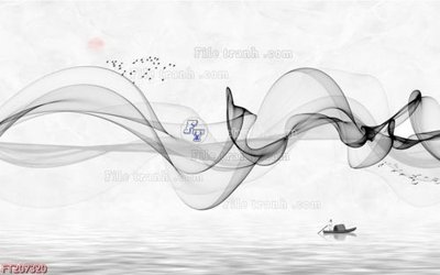 File in trần File in tranh tường 3D FT207320 (bản gốc) bầu trời