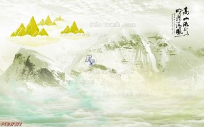 File tranh in trần 3D File in tranh tường 3D FT207377 (ảnh gốc)