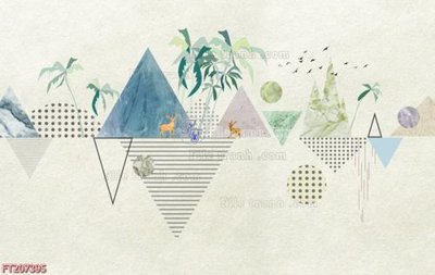 File PSD File in tranh tường 3D FT207395 (bản gốc) độ phân giải cao