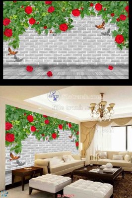 File in trần File psd tường quán cà phê FT2074 (bản gốc) đại dương