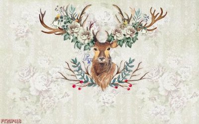 File tranh File in tranh tường 3D FT207418 (bản gốc) treo quán cafe