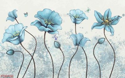 File ảnh File in tranh tường 3D FT207428 (gốc) cho trang trí nhà hàng