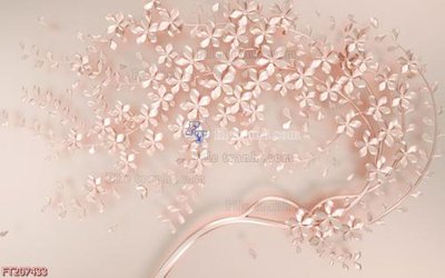 File tranh File in tranh tường 3D FT207433 (file gốc) chuẩn màu in