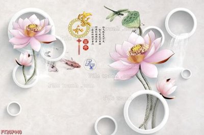 Download file File in tranh tường 3D FT207440 (chuẩn in) chất lượng cao