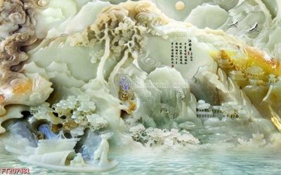 File tranh File in tranh tường 3D FT207481 (ảnh gốc) sắc nét hoàn hảo