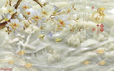 File gốc File in tranh tường 3D FT207482 (in 3D) cho trang trí