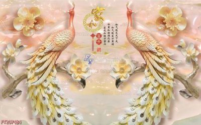 File tranh File in tranh tường 3D FT207484 (gốc) in film