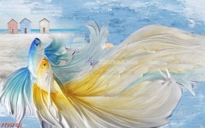 File gốc File in tranh tường 3D FT207491 (cho in 3D) độc đáo