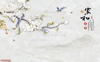 File tranh File in tranh tường 3D FT207508 (ảnh gốc) sắc nét hoàn hảo