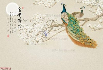 File in ấn File in tranh tường 3D FT207512 chuyên nghiệp