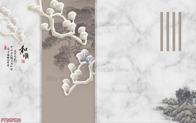 Tải file gốc File in tranh tường 3D FT207520 (in không vỡ ảnh)