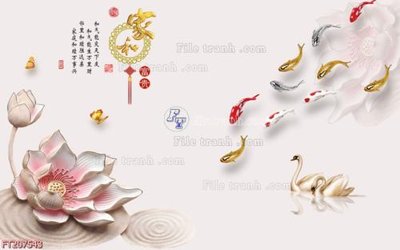 Tải file gốc File in tranh tường 3D FT207543 (in tráng gương) siêu đẹpFile tranh gốc File in tranh tường 3D FT207543 chất lượng cao