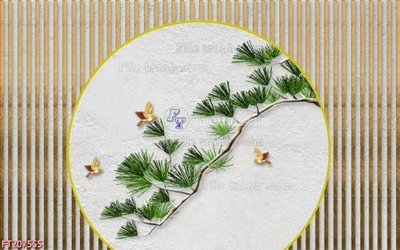 File tranh File in tranh tường 3D FT207555 (gốc) in backlit film