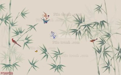 File tranh File in tranh tường 3D FT207568 (gốc) in film