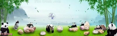 File tranh gốc PSD File in tranh tường 3D FT207608 còn nguyên layer