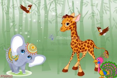 File gốc File in tranh tường 3D FT207615 (cho in UV) siêu nét