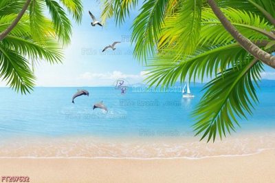 Tải file File in tranh tường 3D FT207632 (ảnh gốc) in tráng gương