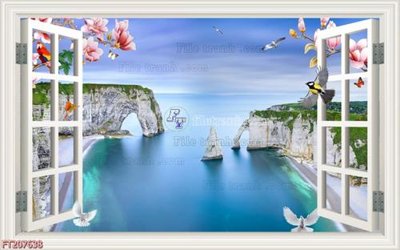 Tải file File in tranh tường 3D FT207638 (gốc) làm file in ấn