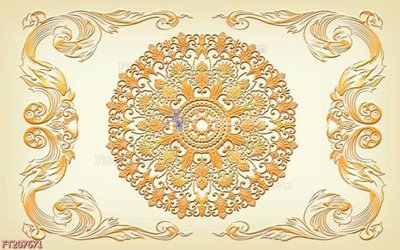 File tranh File in tranh tường 3D FT207671 (gốc) chủ đề động vật