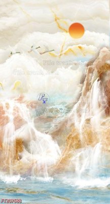 File tranh File in tranh tường 3D FT207688 (gốc) in film