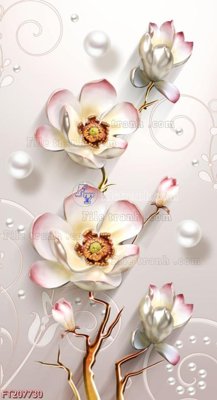 File tranh File in tranh tường 3D FT207730 (gốc) phong cách tối giản