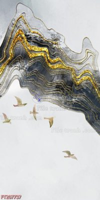 File gốc File in tranh tường 3D FT207737 (chuẩn màu) cho in offset