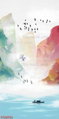 File tranh File in tranh tường 3D FT207738 (bản gốc) treo tường