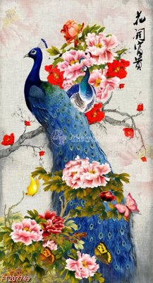 File gốc File in tranh tường 3D FT207749 (in mica) trang trí