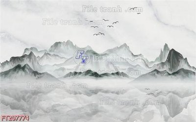 File in ấn File in tranh tường 3D FT207774 chuyên nghiệp
