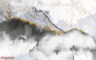 File tranh gốc PSD File in tranh tường 3D FT207777 còn nguyên layer