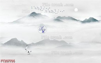 Download file gốc File in tranh tường 3D FT207796 (dùng cho in ấn)