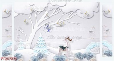 Tải file gốc File in tranh tường 3D FT207879 (in khổ lớn) quảng cáo