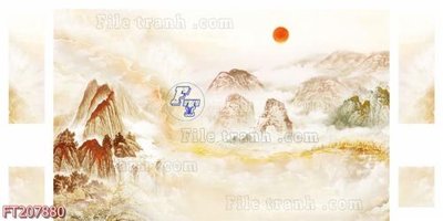 File gốc File in tranh tường 3D FT207880 (trang trí) phòng trẻ em