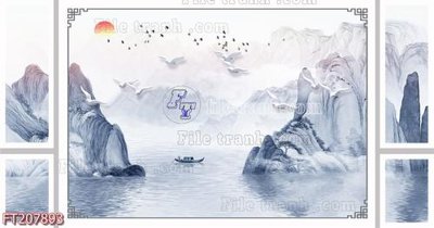 File tranh File in tranh tường 3D FT207893 (ảnh gốc) chi tiết rõ ràng