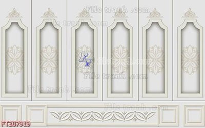 Ảnh mô tả file gốc in mica File in tranh tường 3D FT207919